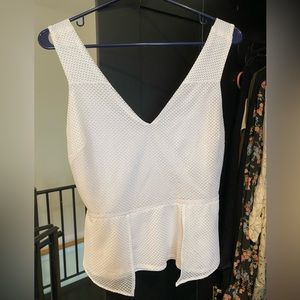 Bebe White Top